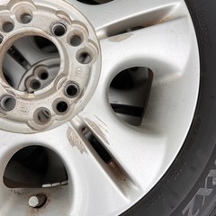155/65R13、73Qブリヂストン、スタッドレスタイヤとホイールセット
の画像