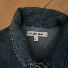 グローバルワーク キッズ サイズ L　デニムジャケットの画像