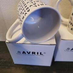 AVRILマグカップ3個セット　クリスマス　新品未使用　まとめて  おしゃれ　かわいい　コーヒー　紅茶の画像