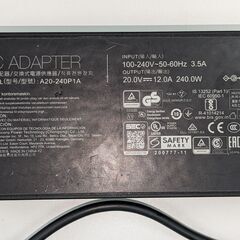 ASUS ゲーミングPC　ROG Strix SCAR 15 G533QS　GeForce RTX3080　Windows10　ASUSバックパック付の画像