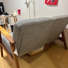 2人掛けソファの画像