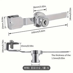 引き戸ロックの画像