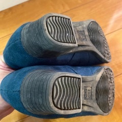 キッズ ショート ブーツ ブーティ リボン グリーン系 21cmの画像