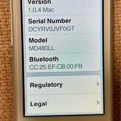 美品Apple 　iPod nano 16GB シルバー 第7世代 MD480LL/Aの画像