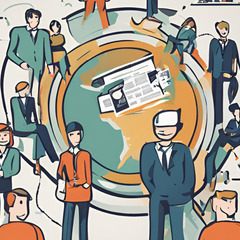 セールスプロモーションスタッフの画像