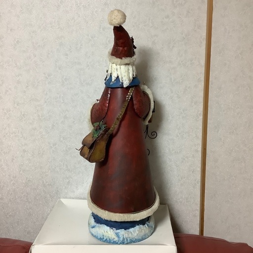 サンタクロース 人形 置き物 ブリキ クリスマス ディスプレイ