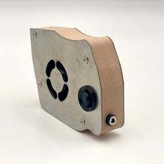 【未使用】暖炉や焚火の火起こしに 木製 バーベキュー ふいご キャンプ アウトドア 送風機の画像