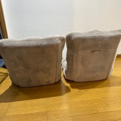 取りに来てくれる方限定！座椅子2個セットの画像