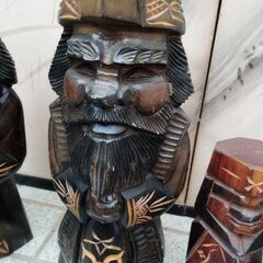 木彫りの謎の置物/用途不明の画像
