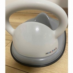 取っ手付き補助便座+スタンド　グレー　　 の画像