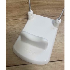 取っ手付き補助便座+スタンド　グレー　　 の画像