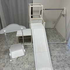 中野製作所 ジャングルジム 滑り台 ブランコ 鉄棒 折りたたみ ...