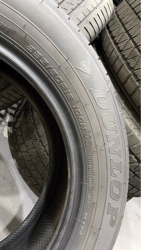 225/60R18 ダンロップ　新車外し　夏タイヤ4本　2024年製