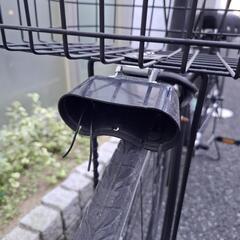 交渉OK☆ノーパンクタイヤ自転車27インチ黒の画像