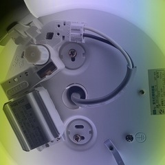 天井照明の丸型シーリング取り替え工事