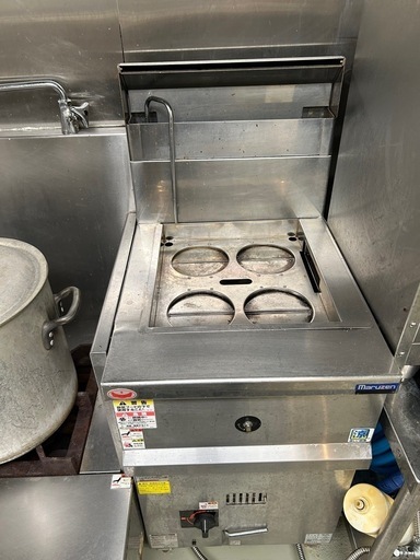 マルゼン　茹で麺機 MRY-C04 都市ガス　ラーメン　厨房機器　中古
