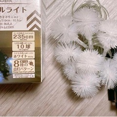 【１度のみ使用】スノーボールライトの画像