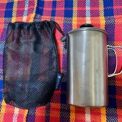 snow peakチタンカフェプレス3カップ 