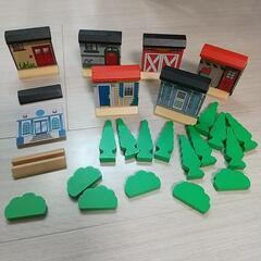 《受取者決定しました》おもちゃ 木製レールなどの画像