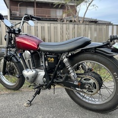 ⭐️自賠責R10.7⭐️Kawasaki250TRフルカスタム！いつもメンテしてたので快調⭐️250ccネイキッドバイク⭐️の画像