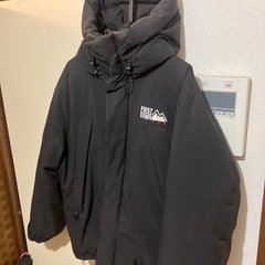 【FIRST DOWN/ファーストダウン】 パネルショートダウン ダウンジャケット中古の画像
