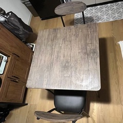 (取引終了)ダイニングテーブル2人用