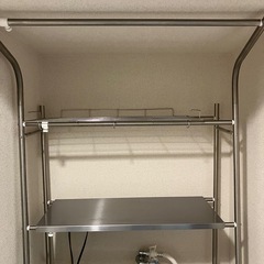 ランドリーラック　洗濯機ラック