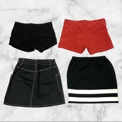 レディースボトムス❤4点セット　まとめ売り　スカート　ショートパンツの画像