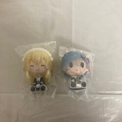 リゼロ　ちょこのっこフィギュア　2点