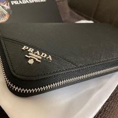  [商談中]新品 prada レザー 長財布 