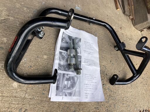 プロスマン　VTR250エンジンガード　　　付属品BT、組付け説明書付き