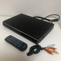 ジャンク　TOSHIBA DVDプレイヤー 本体とリモコンの画像