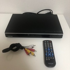 ジャンク　TOSHIBA DVDプレイヤー 本体とリモコン