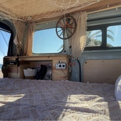 デリカバン⭐︎車中泊キャンピング仕様⭐︎nv200 バネット oemの画像