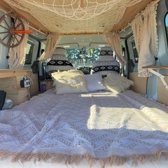 デリカバン⭐︎車中泊キャンピング仕様⭐︎nv200 バネット oemの画像