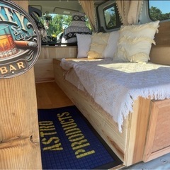 デリカバン⭐︎車中泊キャンピング仕様⭐︎nv200 バネット oemの画像