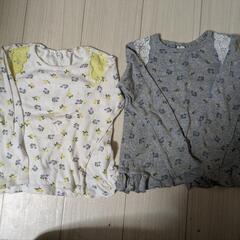 （お話し中）女の子　110 長袖ロンTの画像