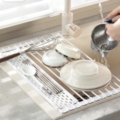 新品・未使用品 ☆ 折りたたみ  水切りラックの画像