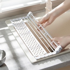 新品・未使用品 ☆ 折りたたみ  水切りラックの画像