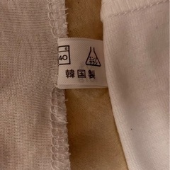 未使用肌着　サイズ160の画像