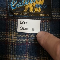 California Mfg Co. レザージャケット サイズ38の画像