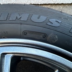 【美品】155/65R14 タイヤ ホイールセットの画像