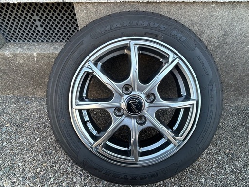 【美品】155/65R14 タイヤ ホイールセット