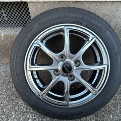 【美品】155/65R14 タイヤ ホイールセットの画像