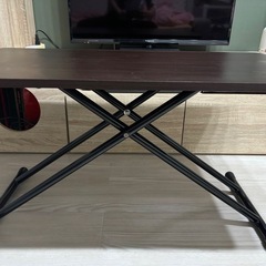 昇降式テーブル　ローテーブル　ハイテーブル　センターテーブル