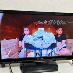 【無料】シャープ　テレビ　リモコン付き