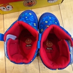 新品！ANPANMAN アンパンマン 長靴 青の画像
