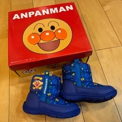 新品！ANPANMAN アンパンマン 長靴 青の画像