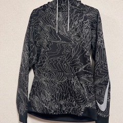 Nike Dri-FIT パーカー Sサイズ 黒/白