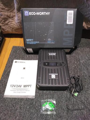 ECO-WORTHY　ソーラーチャージャーコントローラーMPPT 太陽光　蓄電